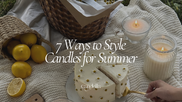 7 Ways to Style Candles for Summer Entertaining