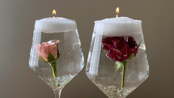 DIY Floating Sand Candle Centrepiece — Step-by-Step