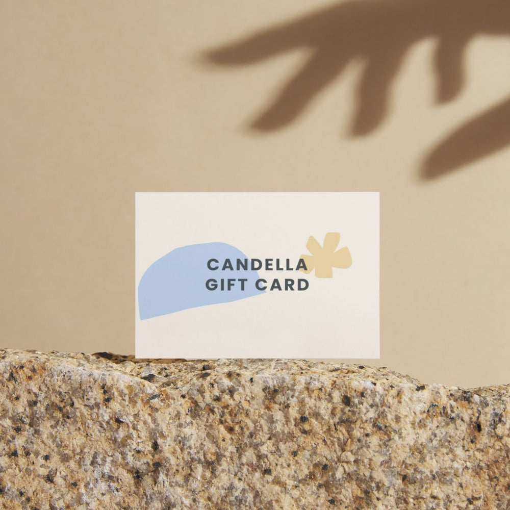 A digital image of a Candella e-gift card.