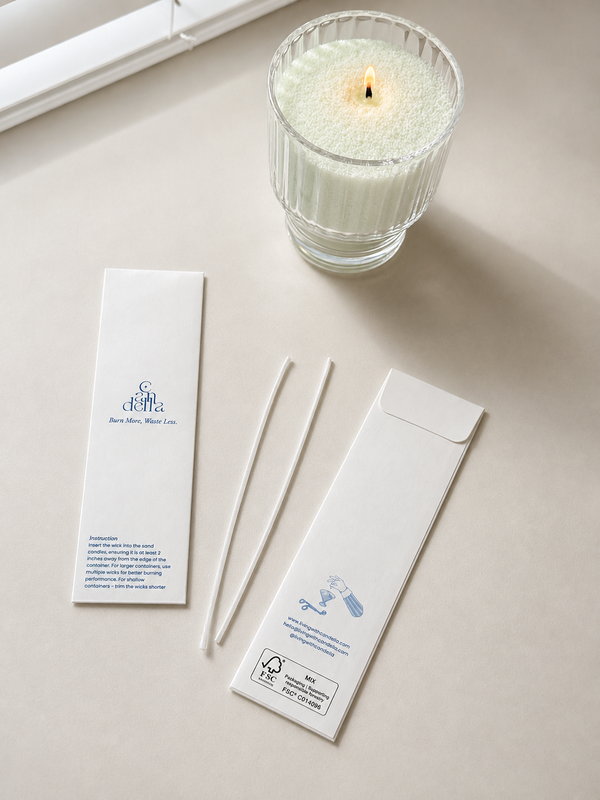 Cotton Candle Wicks – Pack of 8